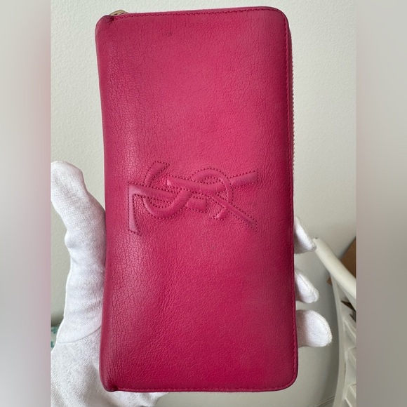 Yves Saint Laurent Zip Wallet with online authentication - Picture 1 of 11